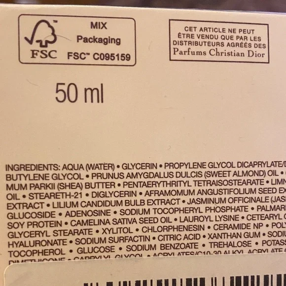 Sealed Dior Capture Totale Cell Energy 50ml expires12/01/28 full size - Picture 4 of 6